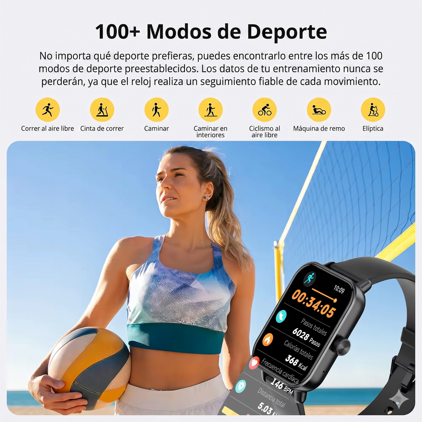 Reloj deportivo inteligente